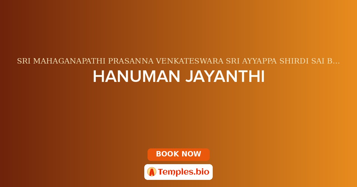 HANUMAN JAYANTHI
