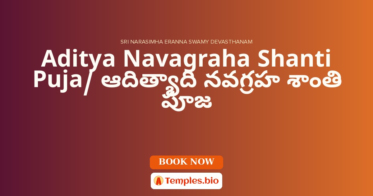 Aditya Navagraha Shanti Puja/ ఆదిత్యాది నవగ్రహ శాంతి పూజ