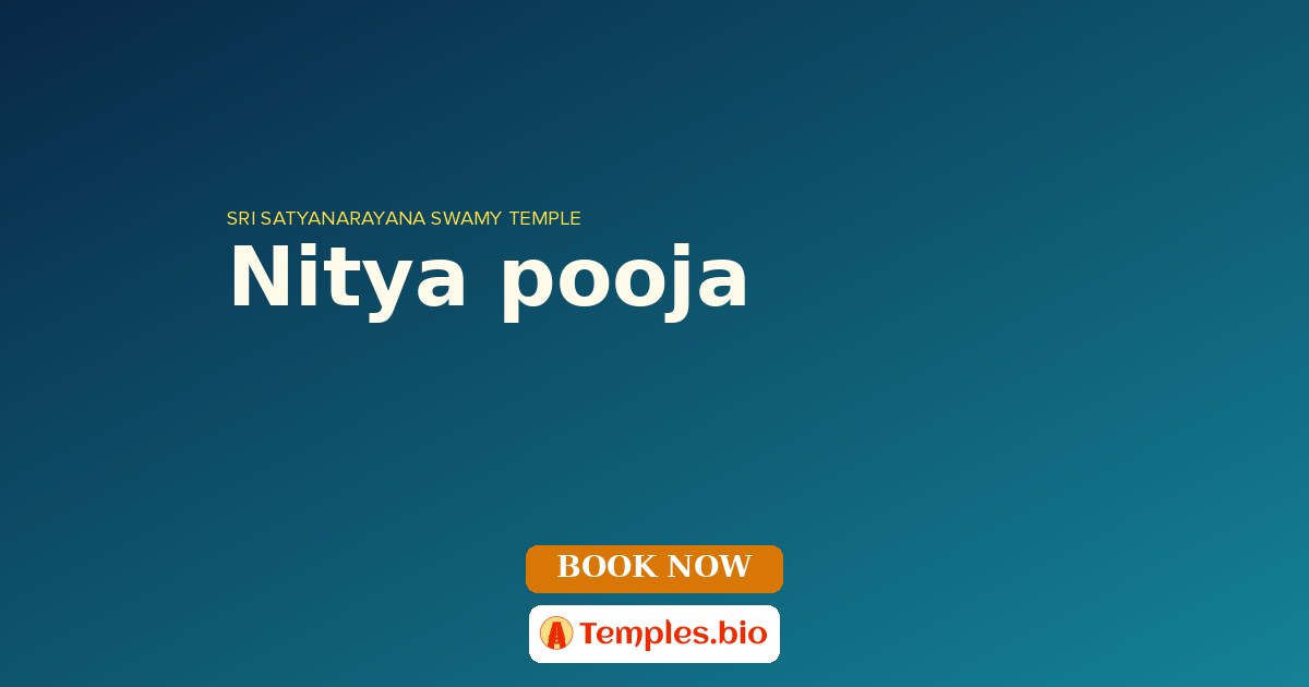 Nitya pooja