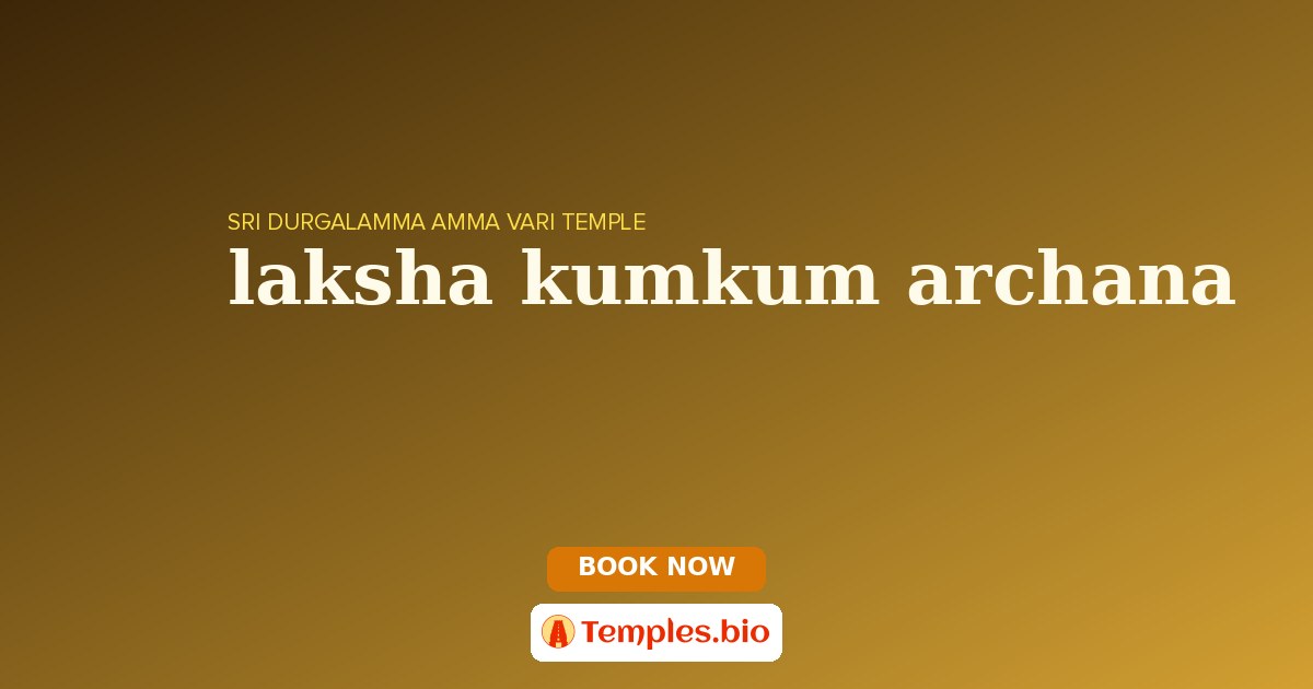 laksha kumkum archana