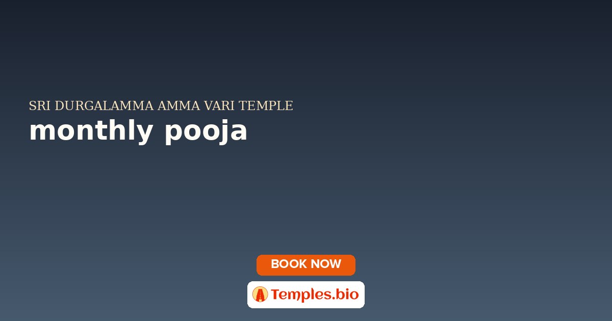 monthly pooja