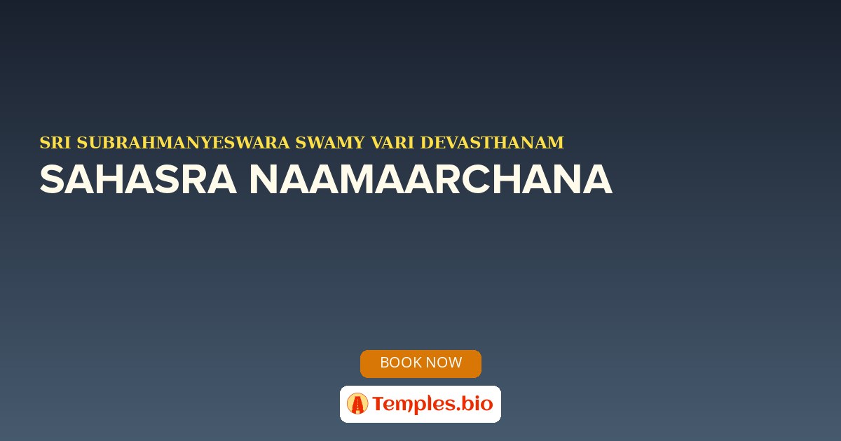 SAHASRA NAAMAARCHANA