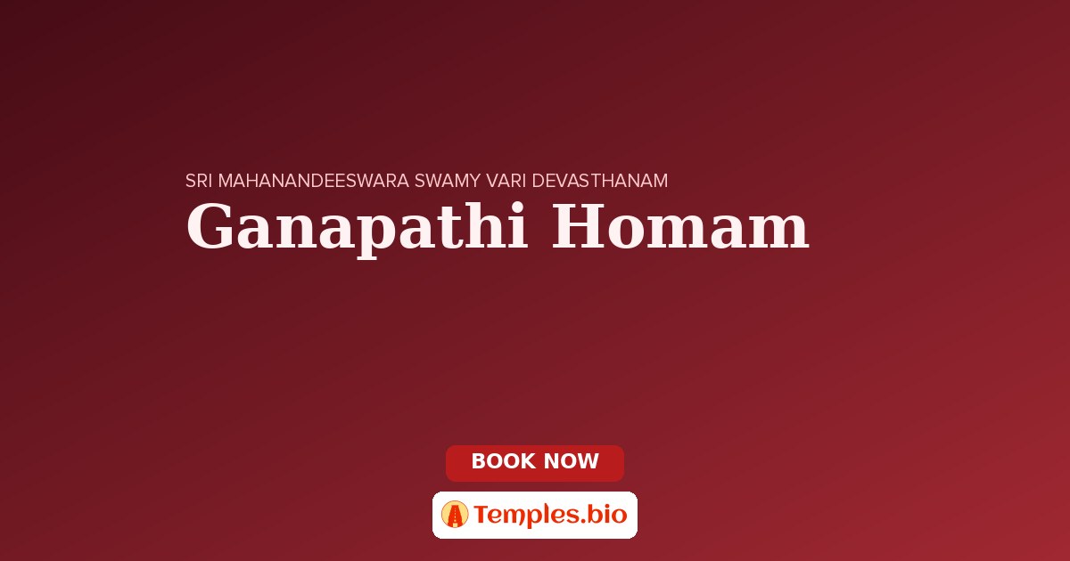 Ganapathi Homam