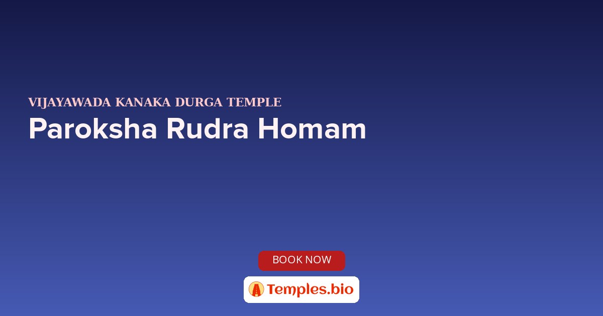 Paroksha Rudra Homam