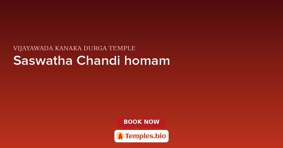 Saswatha Chandi homam