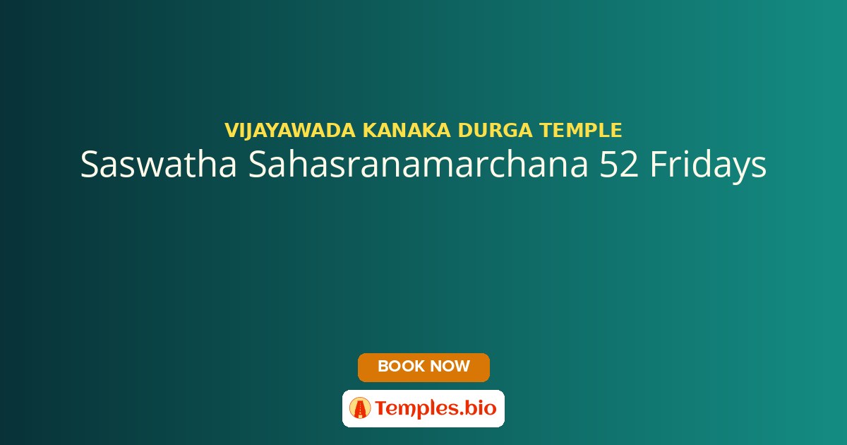 Saswatha Sahasranamarchana 52 Fridays