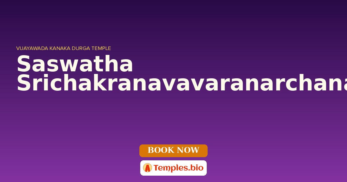 Saswatha Srichakranavavaranarchana