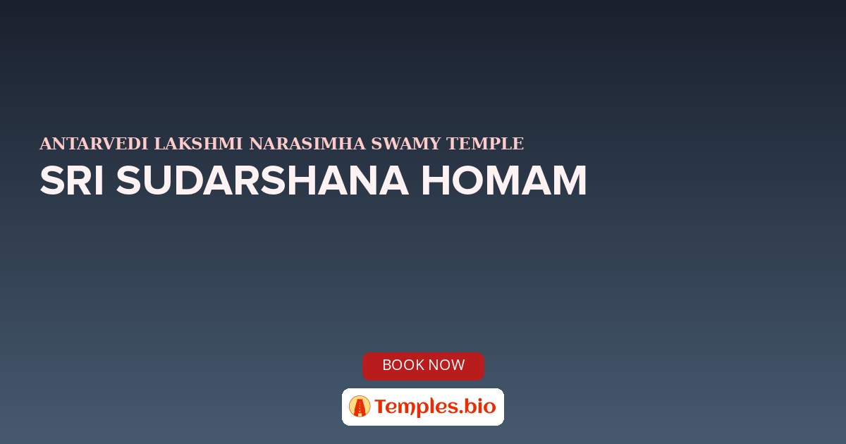 SRI SUDARSHANA HOMAM