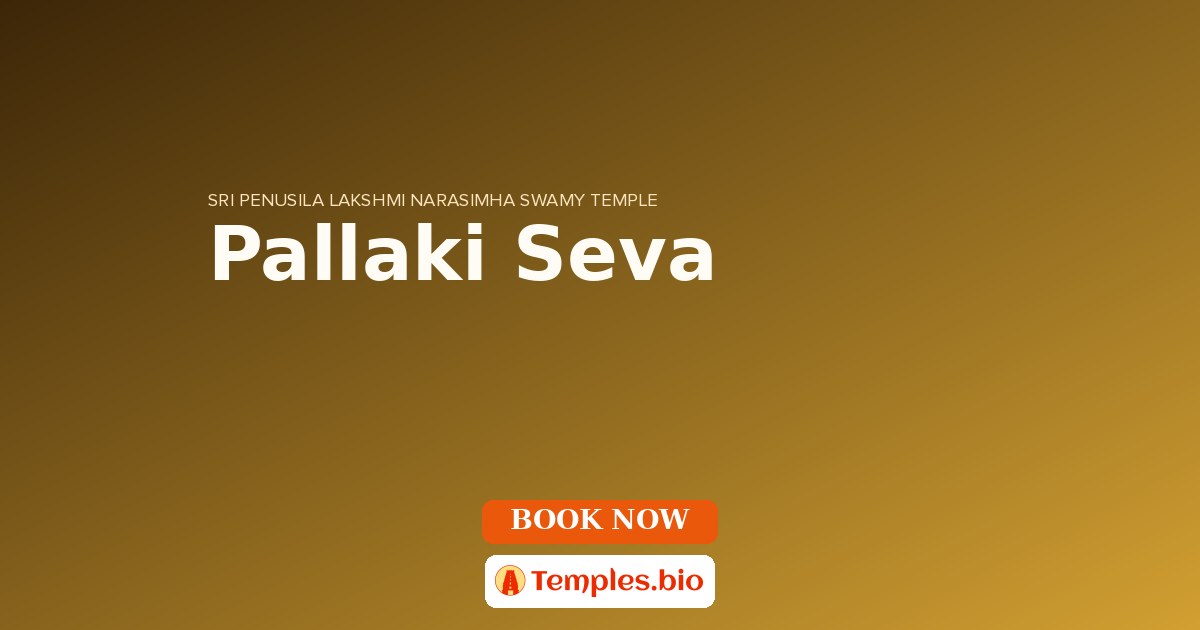 Pallaki Seva