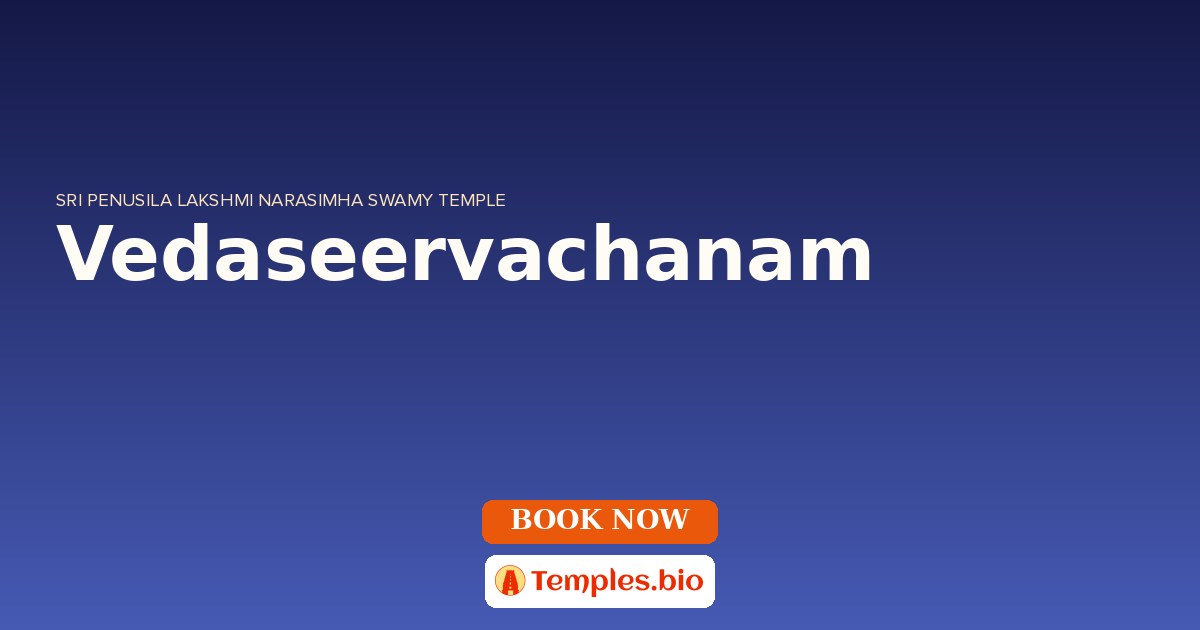Vedaseervachanam