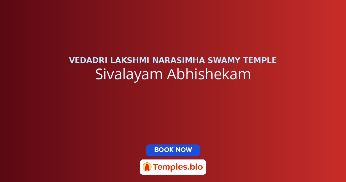 Sivalayam Abhishekam