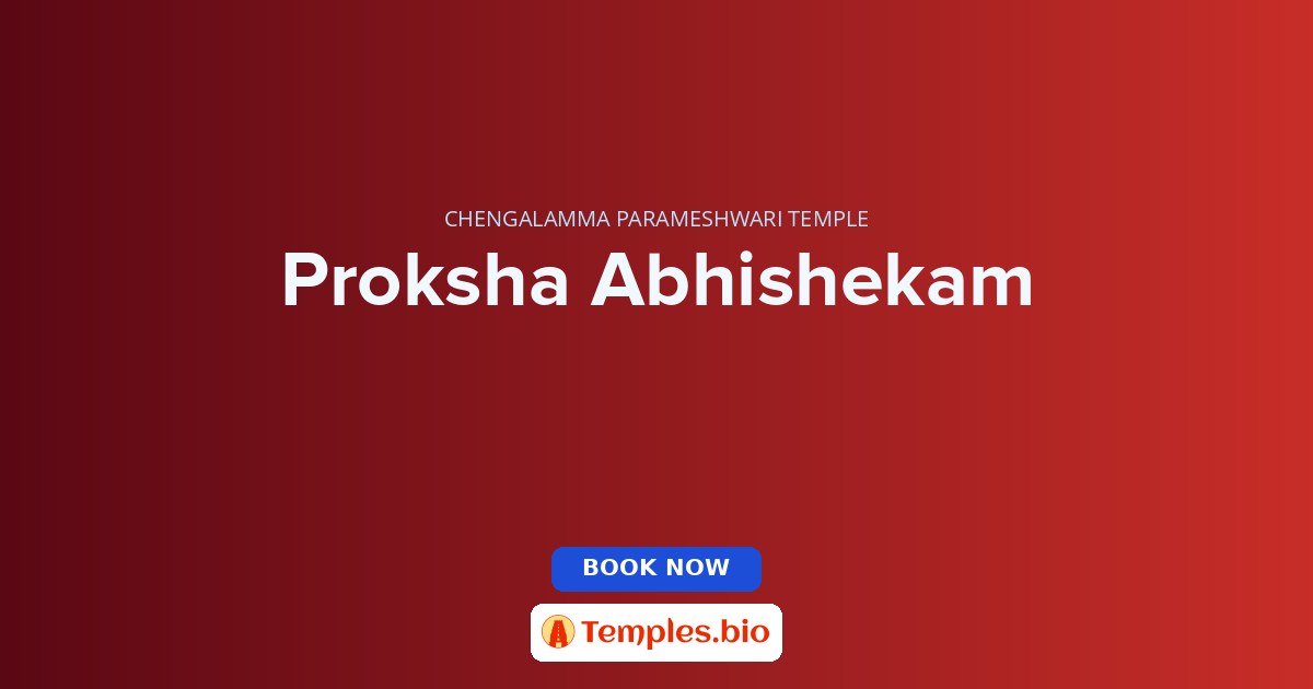 Proksha Abhishekam