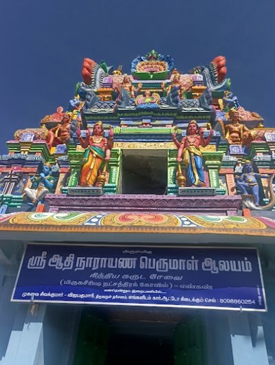 Adi Narayana Perumal Temple (Mirugasesam Star) — Lord Adi Narayana (Vishnu) temple in Kumbakonam