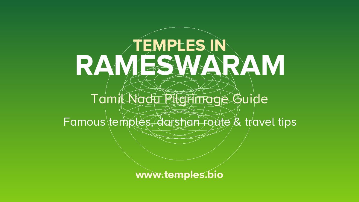 Temples in Rameswaram, Tamil Nadu