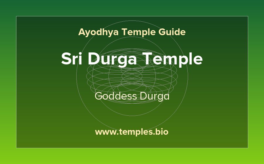 Sri Durga Temple — Goddess Durga temple in Ayodhya