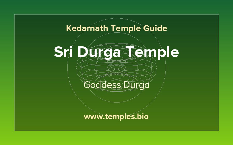 Sri Durga Temple — Goddess Durga temple in Kedarnath