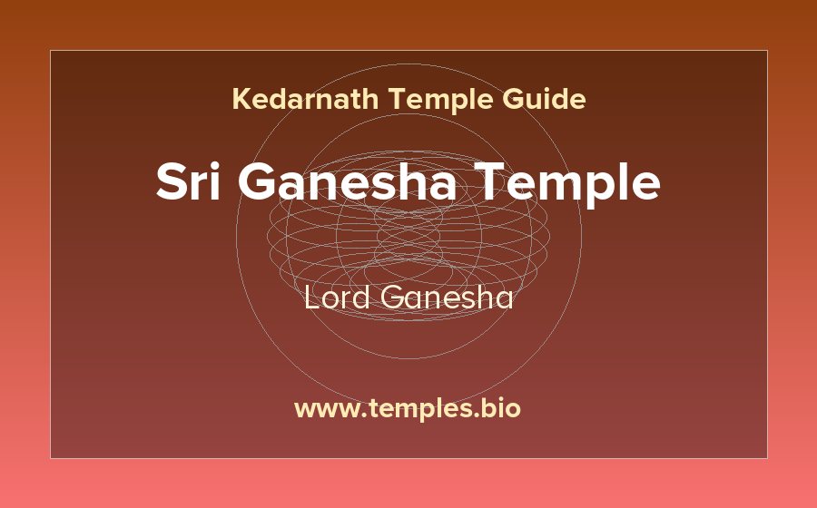 Sri Ganesha Temple — Lord Ganesha temple in Kedarnath