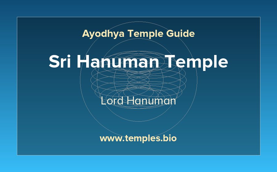 Sri Hanuman Temple — Lord Hanuman temple in Ayodhya