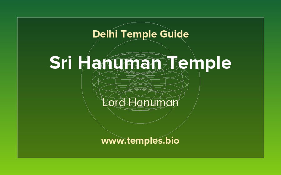 Sri Hanuman Temple — Lord Hanuman temple in Delhi