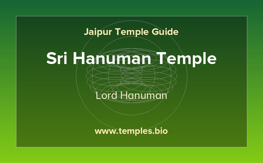 Sri Hanuman Temple — Lord Hanuman temple in Jaipur