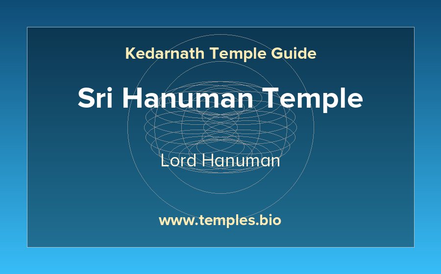 Sri Hanuman Temple — Lord Hanuman temple in Kedarnath