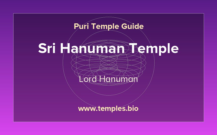 Sri Hanuman Temple — Lord Hanuman temple in Puri