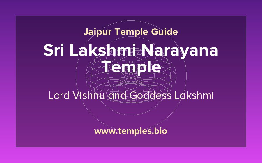 Sri Lakshmi Narayana Temple — Lord Vishnu and Goddess Lakshmi temple in Jaipur