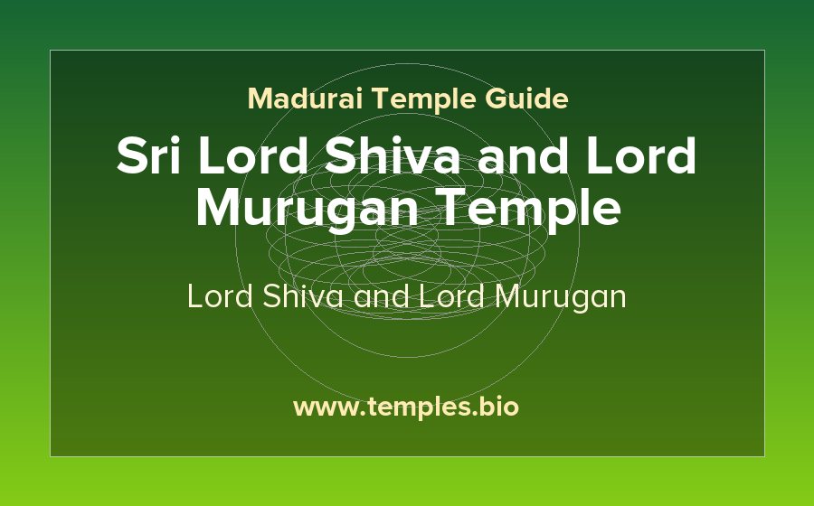 Sri Lord Shiva and Lord Murugan Temple — Lord Shiva and Lord Murugan temple in Madurai