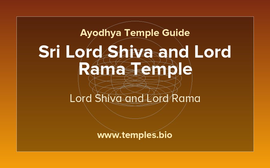 Sri Lord Shiva and Lord Rama Temple — Lord Shiva and Lord Rama temple in Ayodhya