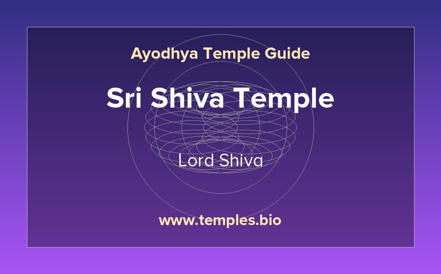 Sri Shiva Temple — Lord Shiva temple in Ayodhya