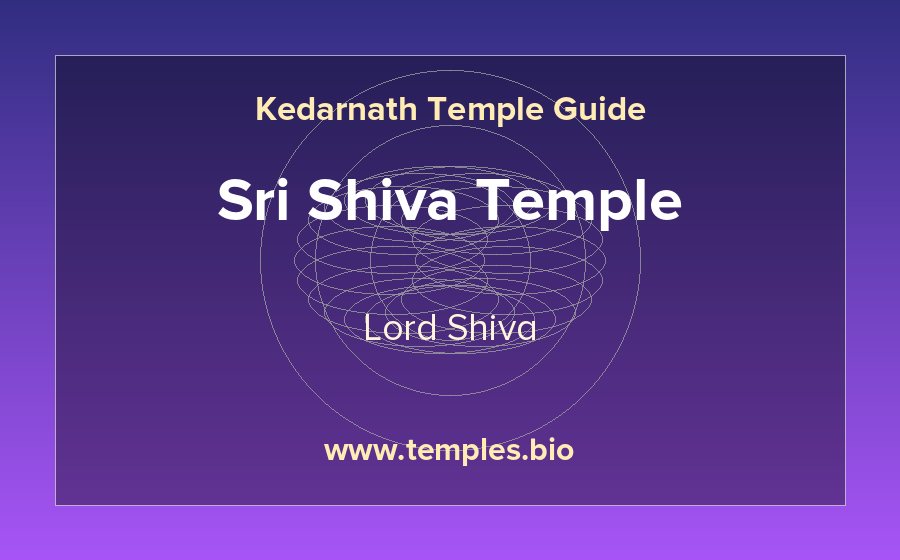 Sri Shiva Temple — Lord Shiva temple in Kedarnath