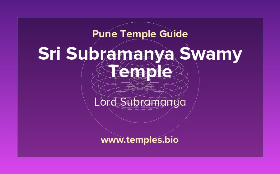 Sri Subramanya Swamy Temple — Lord Subramanya temple in Pune