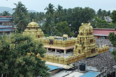 Sri Nookambica Ammavari Devasthanam entrance and temple complex